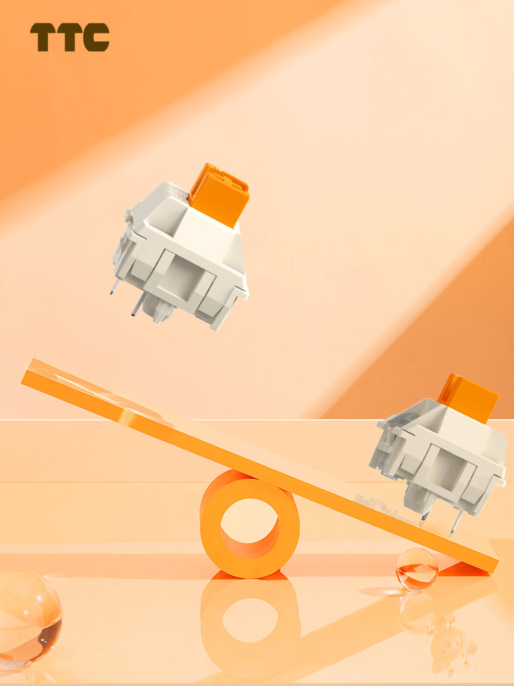 TTC Flaming Orange Mechanical Switch