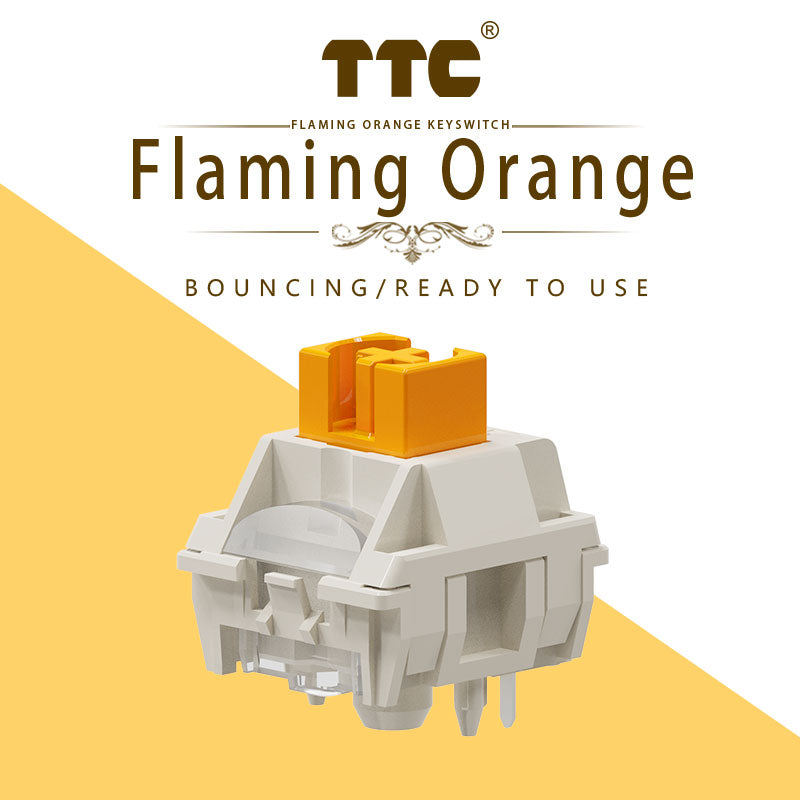 TTC Flaming Orange Mechanical Switch