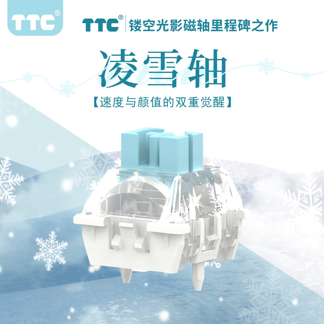 TTC HiFi Snow Magneto Switch-New Arrival (First Openwork Snowflake Craft)