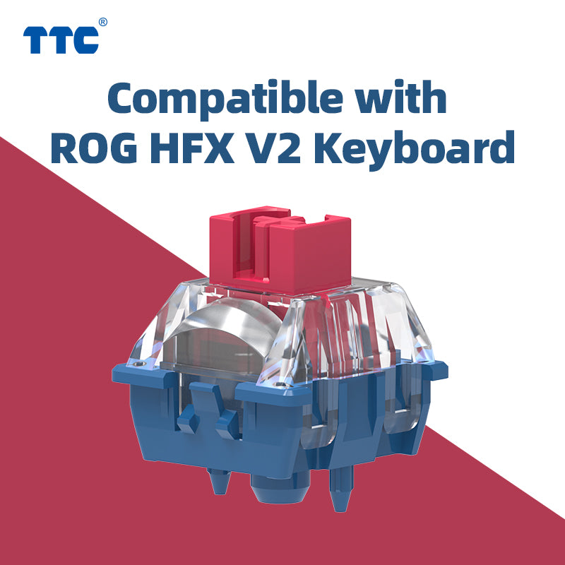 Compatible with ROG HFX V2) TTC Golden Magnetic HE Switch, Pre