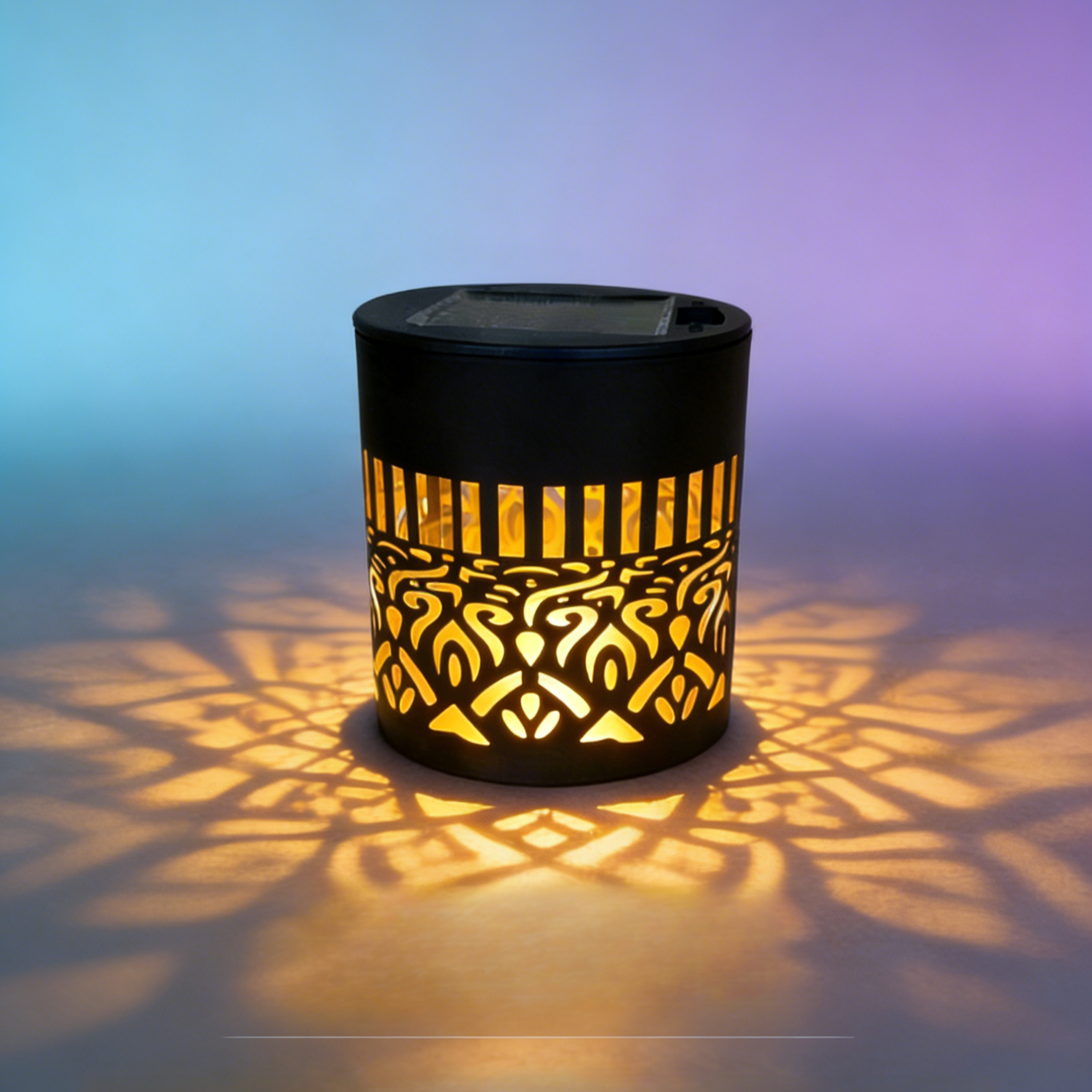 Mandala Szolár Kerti Lámpa | Extrém tartós | Gyönyörű fényhatás a kertbe