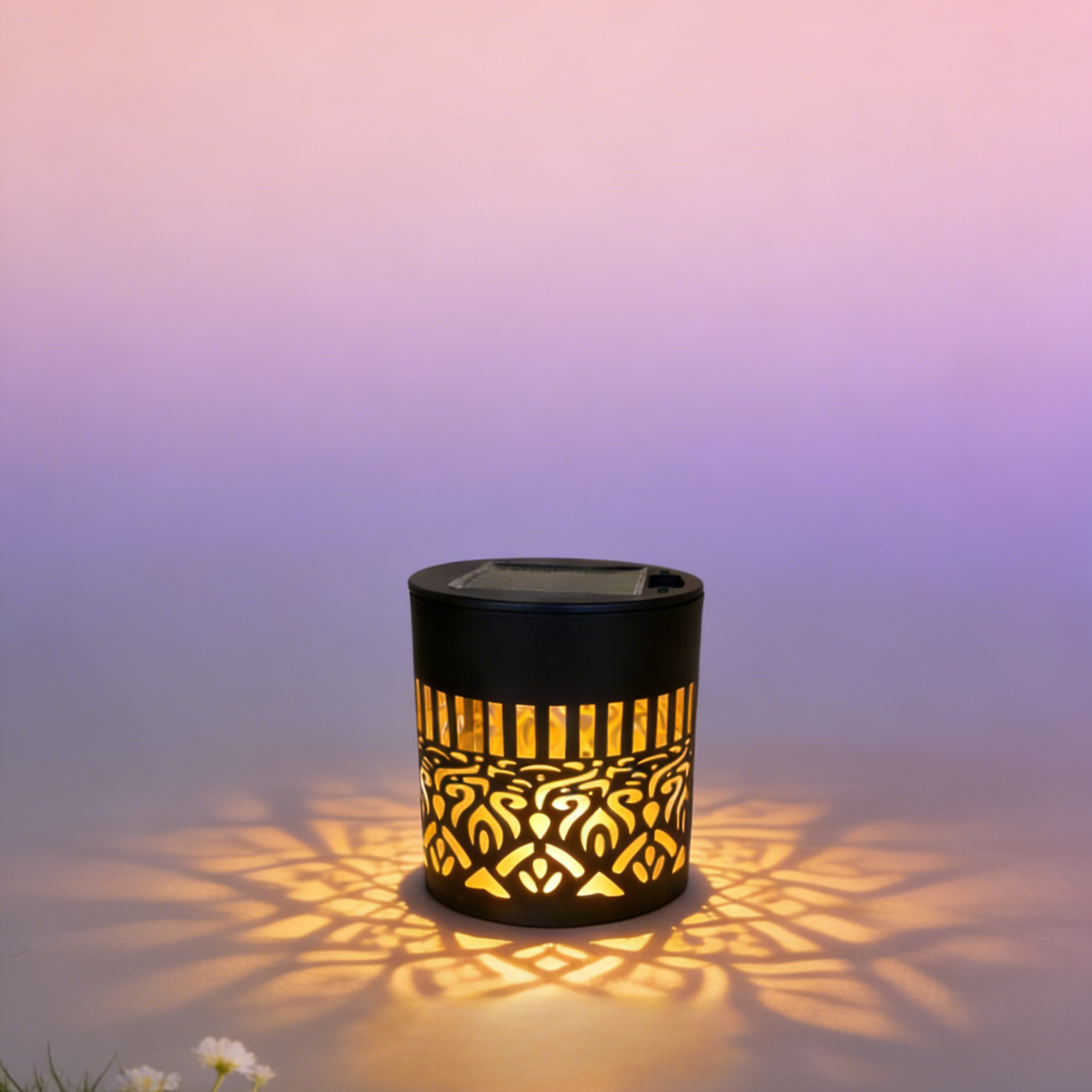 Mandala Szolár Kerti Lámpa | Extrém tartós | Gyönyörű fényhatás a kertbe