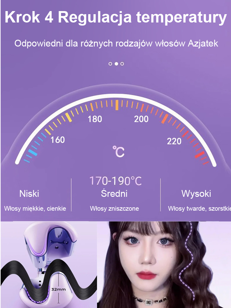 Różdżka do loków French Egg