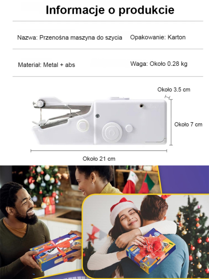 Wielofunkcyjna ręczna mini maszyna do szycia 