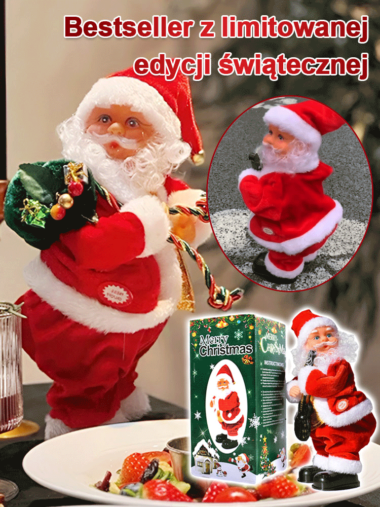 Bestsellerowy elektryczny Święty Mikołaj