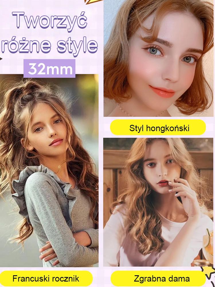 Różdżka do loków French Egg