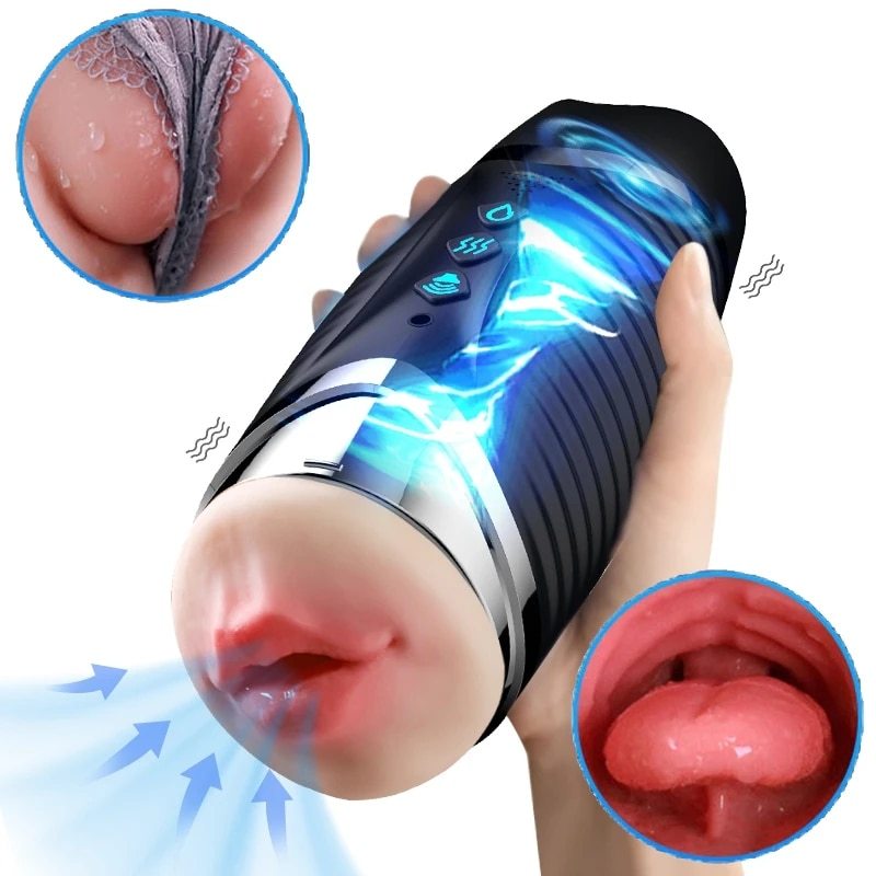 🎁2024 New Product 😍-2 in 1 male masturbation cup