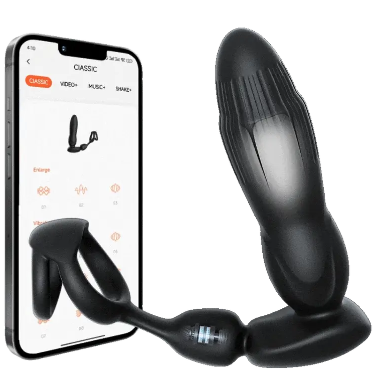 💥Year-end promotions😍Anal dilation and prostate massager with 3 propulsion and dilation modes and 9 vibration modes