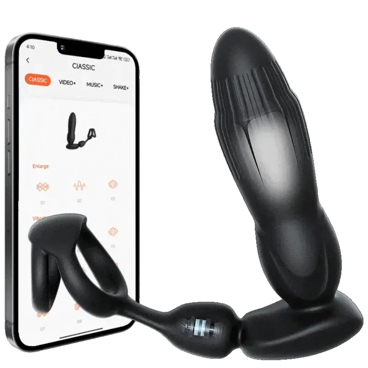 💥Year-end promotions😍Anal dilation and prostate massager with 3 propulsion and dilation modes and 9 vibration modes