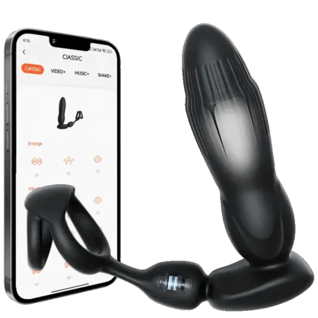 💥Year-end promotions😍Anal dilation and prostate massager with 3 propulsion and dilation modes and 9 vibration modes