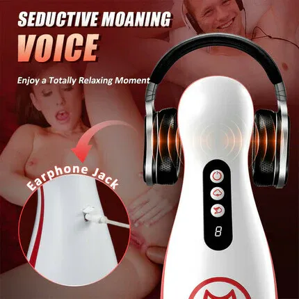 👑The latest hot-selling low-priced model-💥Sucking Vibrating Voice Masturbator