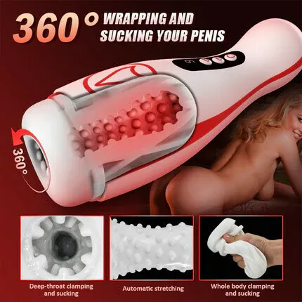 👑The latest hot-selling low-priced model-💥Sucking Vibrating Voice Masturbator