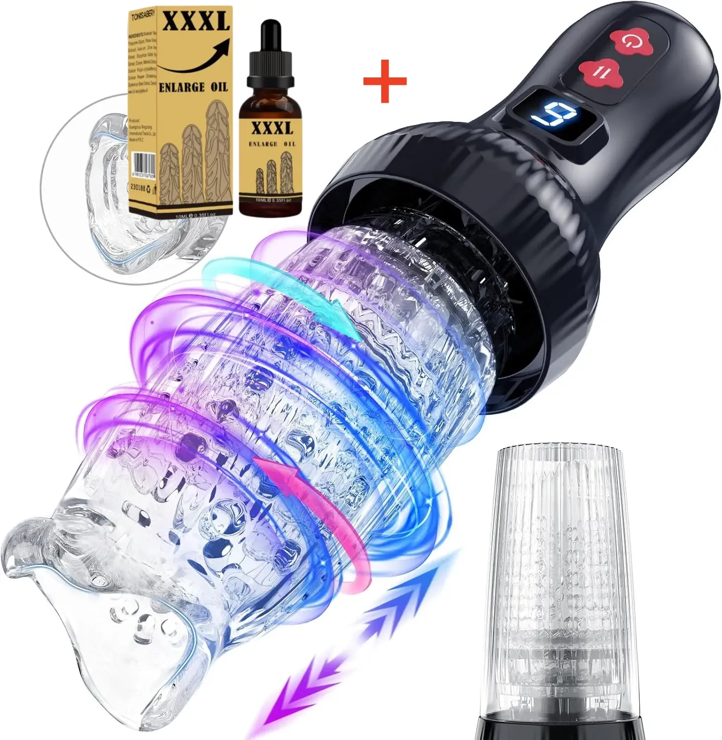 🔥🔥2024 latest hot style low price 💥-Automatic Hands-Free Rotary Cup Thruster