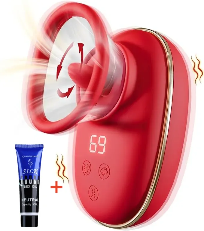 👑2024 Supreme New Products Hot Sale💥-Ji Yu licks and sucks the vibrator