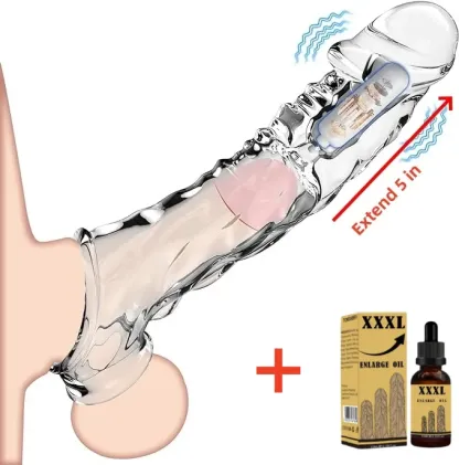 💥2025 latest hot style low price 💥💥-Reusable penis extension vibrator😍