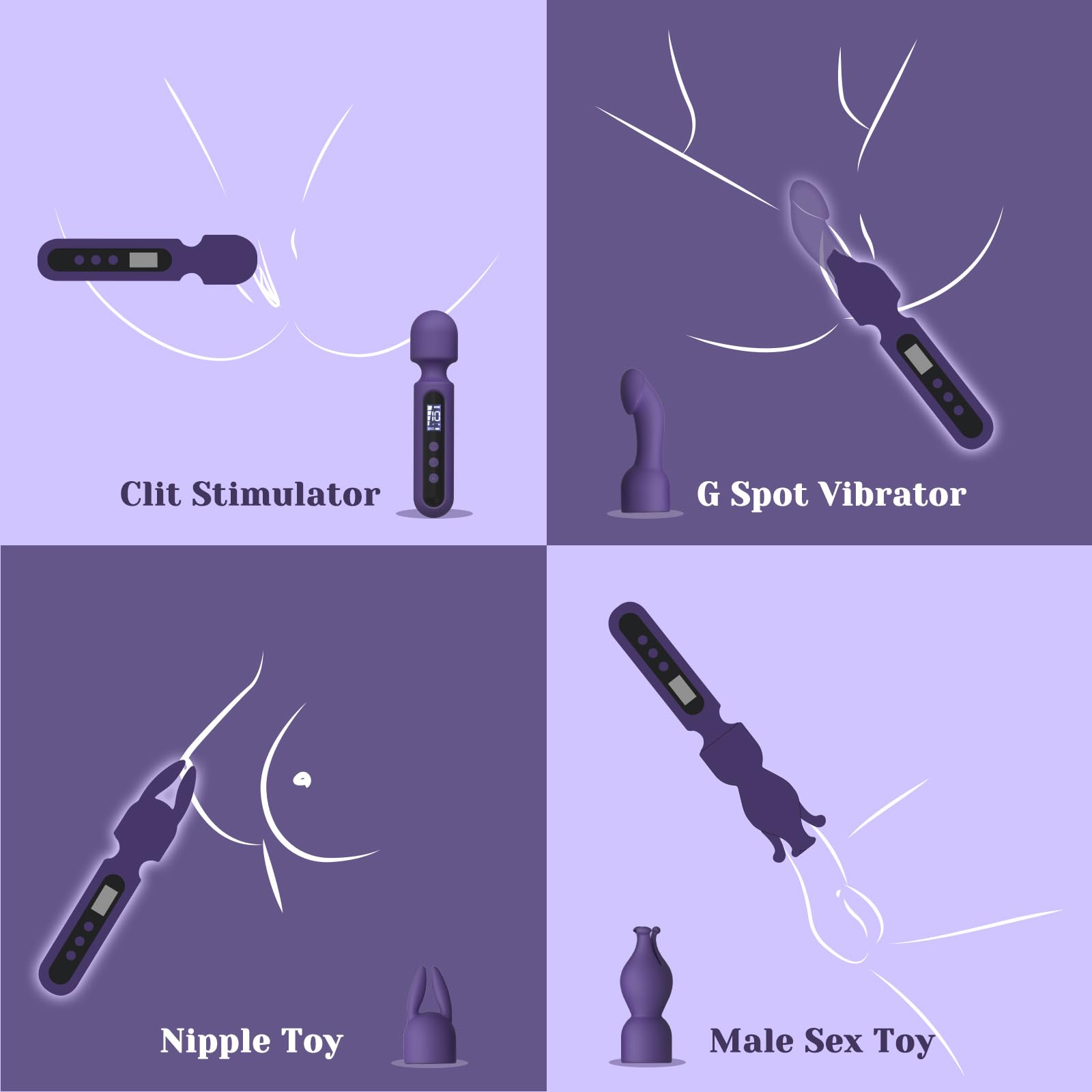 New second generation AV set vibrator
