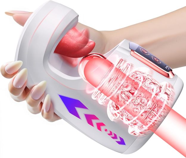 💥💥 Blowjob Queen 10 Tapping Thrusting Male Glans Training Stimulator