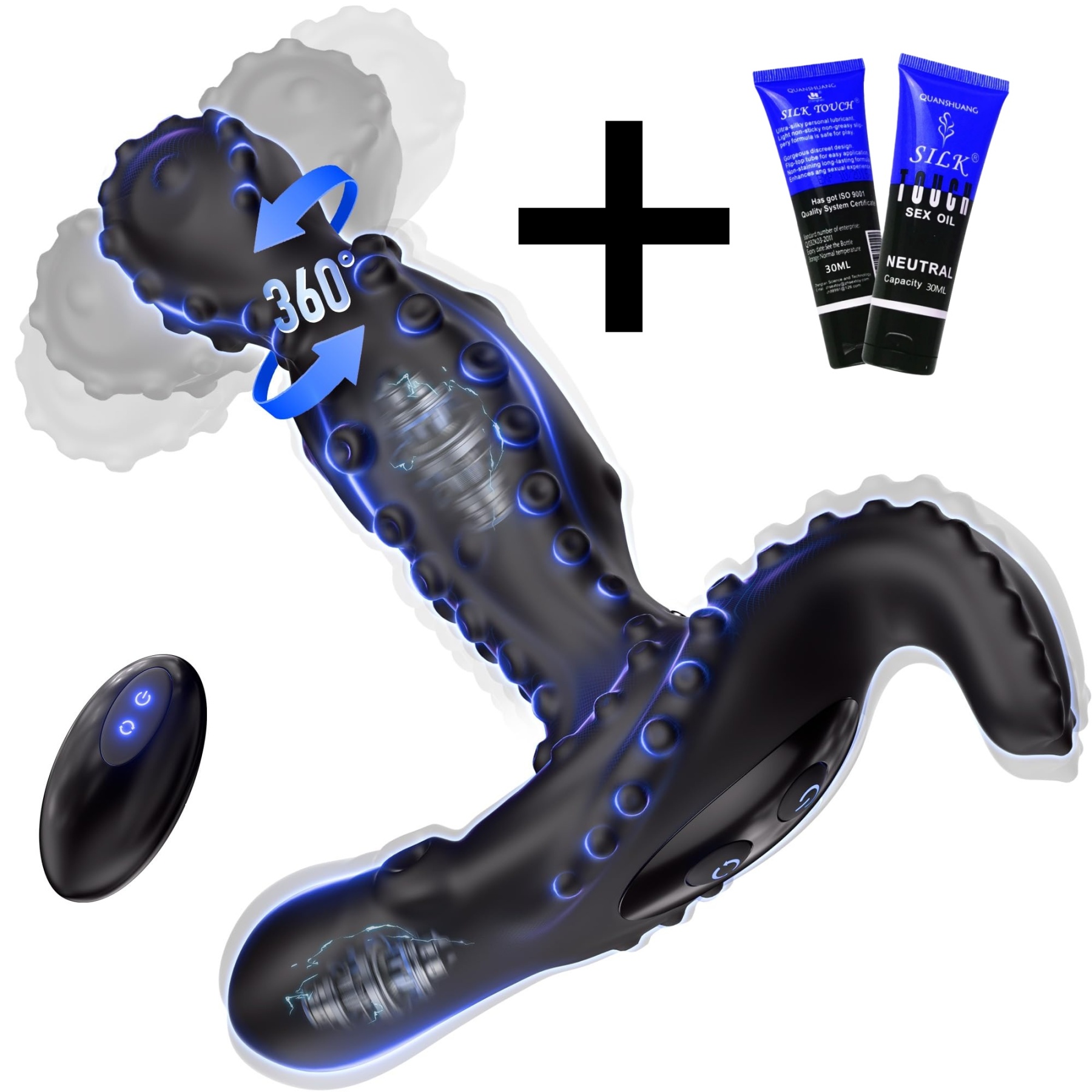 360° Rotating Octopus Prostate Massager