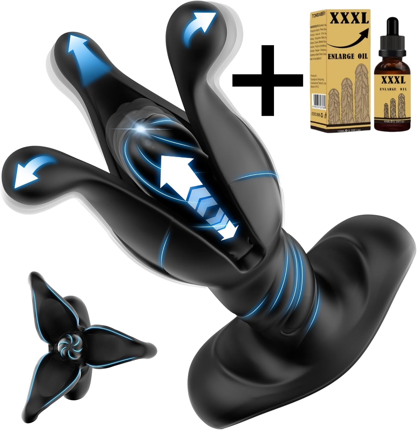 🔥Best-selling in 2025🔥9 types of tension impact tapping, pushing, and vibration anal plug prostate massager