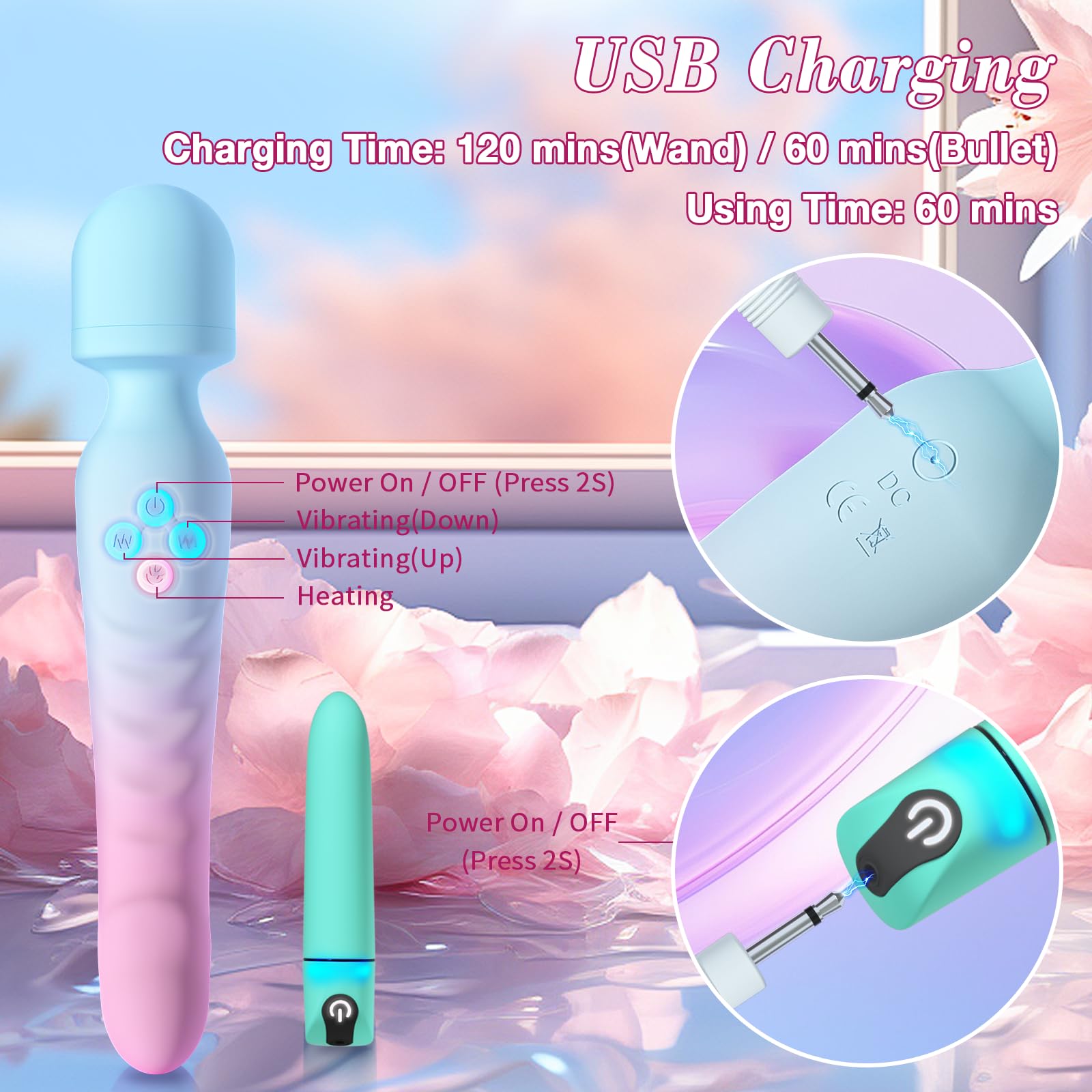 Heated Bullet Vibrator