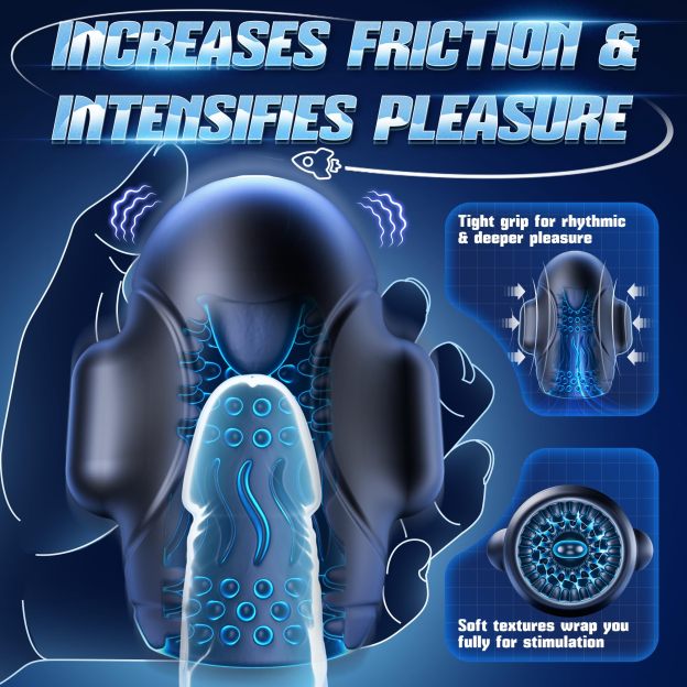 Male masturbator glans trainer