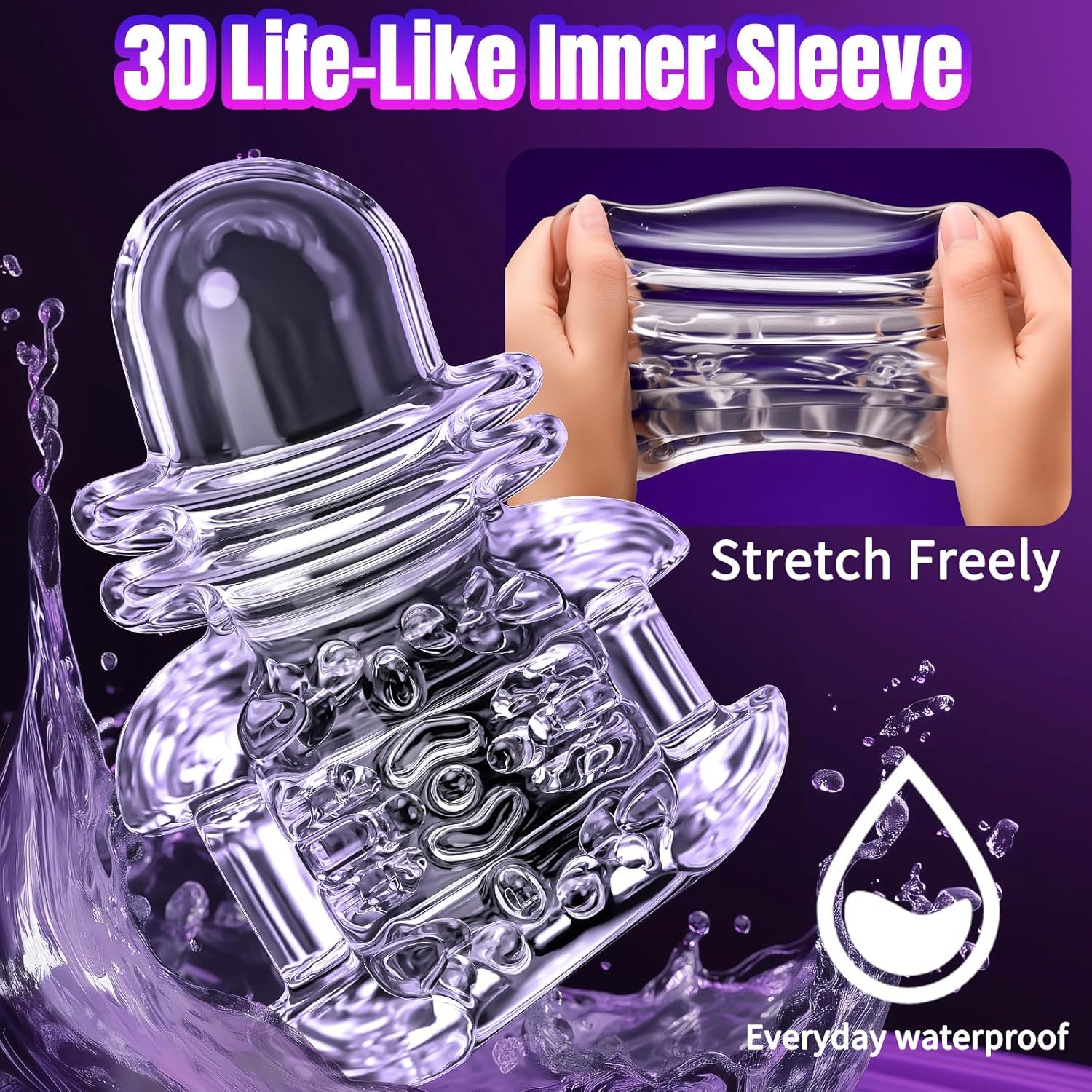 💥💥 Blowjob Queen 10 Tapping Thrusting Male Glans Training Stimulator