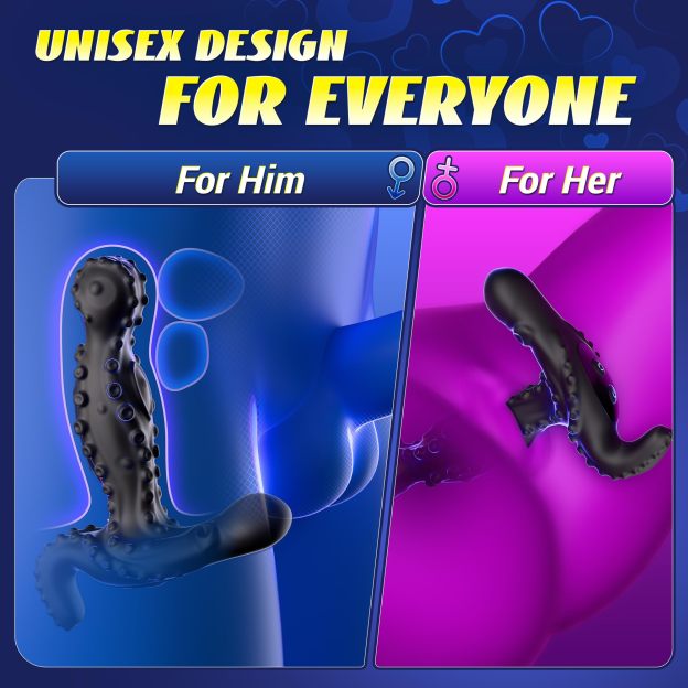 360° Rotating Octopus Prostate Massager