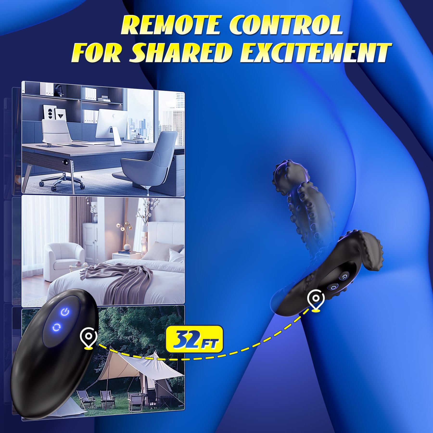 360° Rotating Octopus Prostate Massager