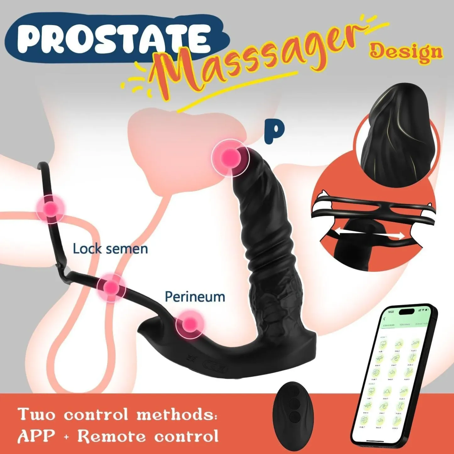 4-in-1 prostate massager