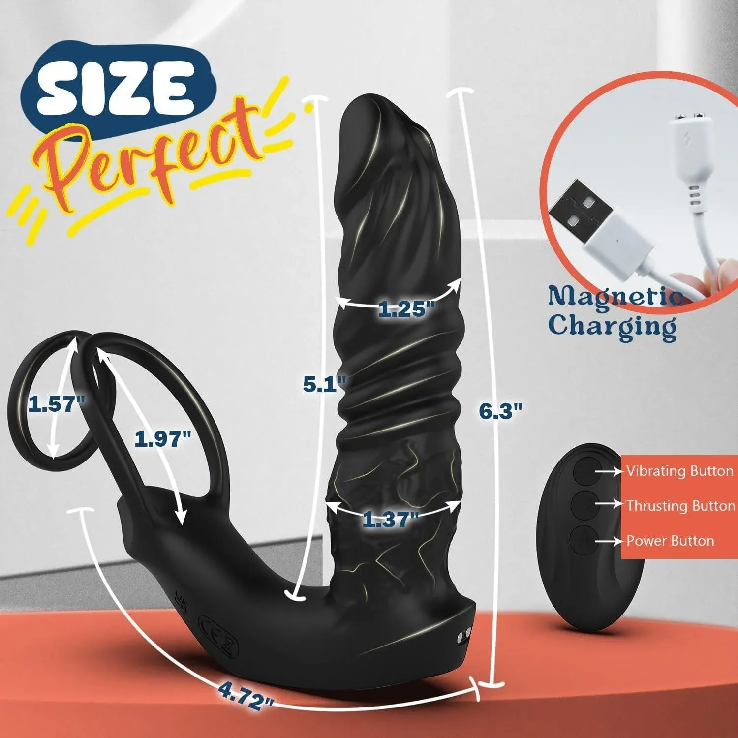 4-in-1 prostate massager