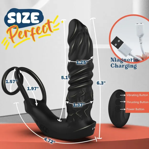 4-in-1 prostate massager