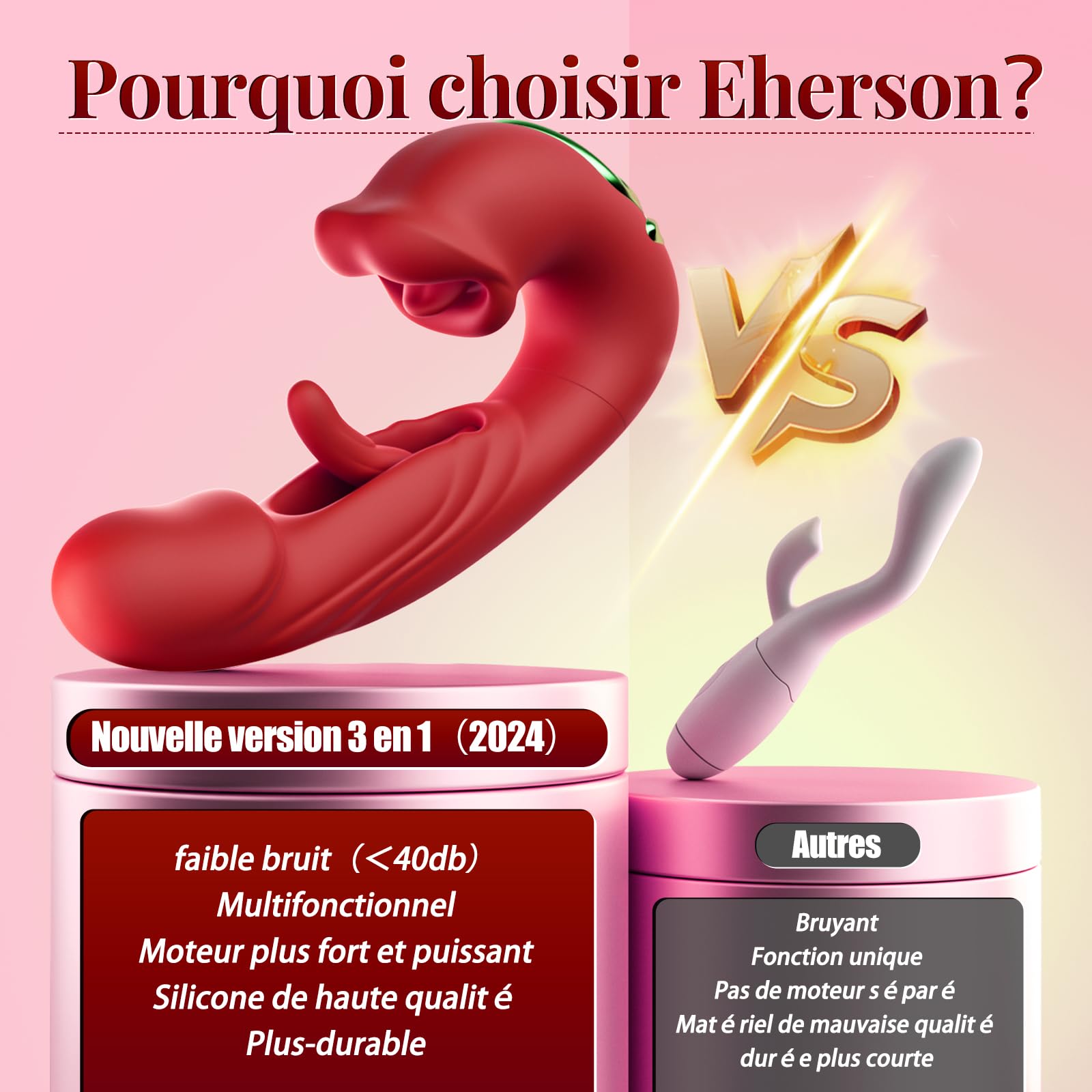 🎁2024 New Upgraded Thrusting Dildo