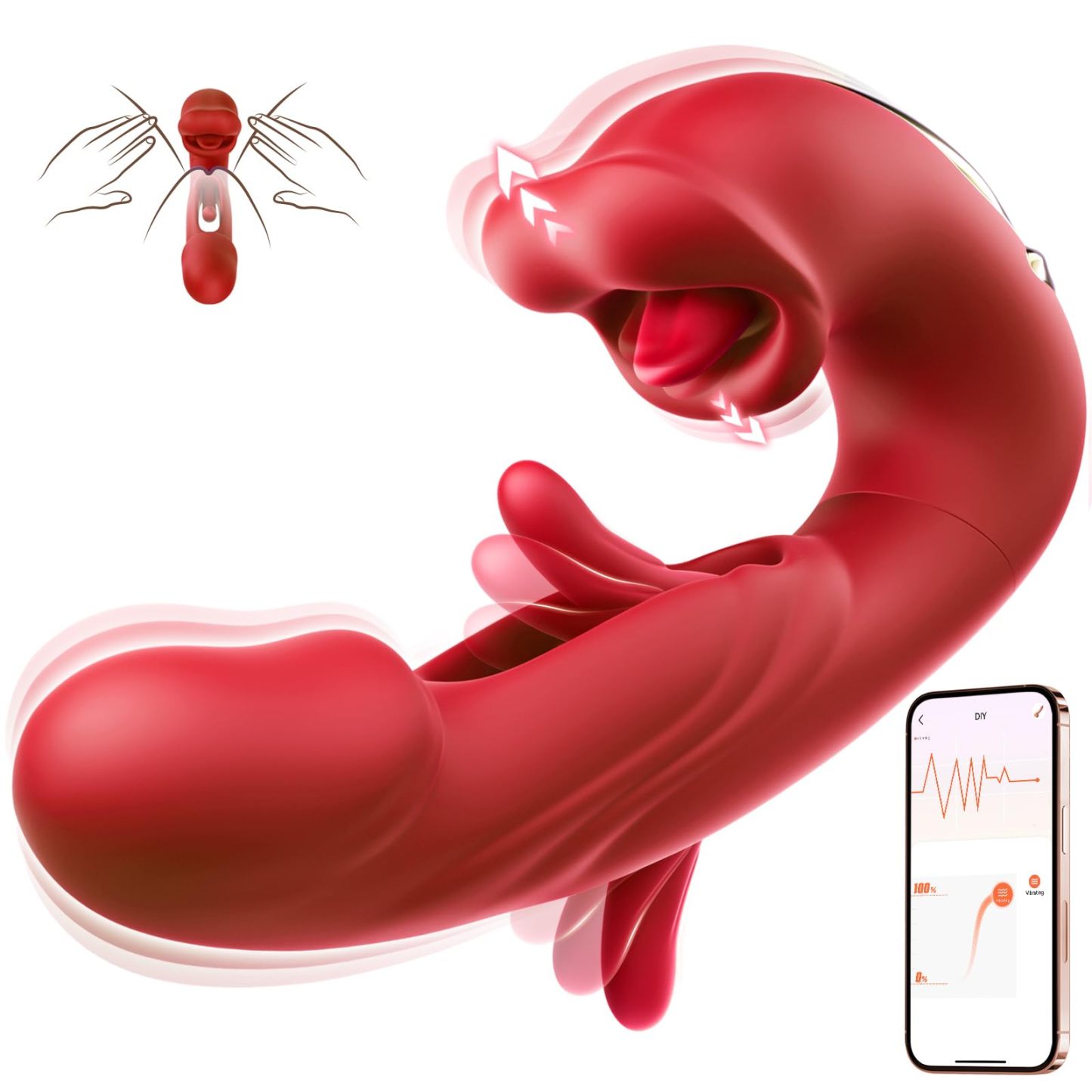 🎁2024 New Upgraded Thrusting Dildo