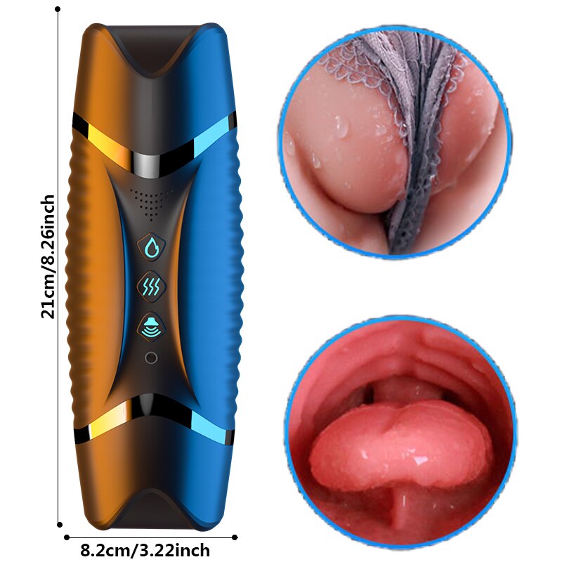 🎁2024 New Product 😍-2 in 1 male masturbation cup