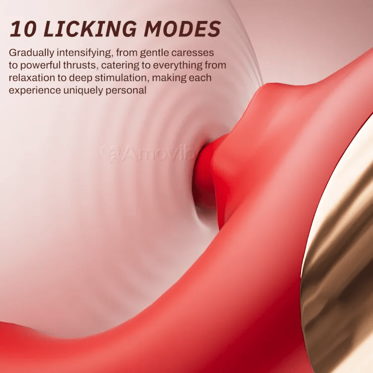 🏆G-spot Vibrator with Licking & Thrusting