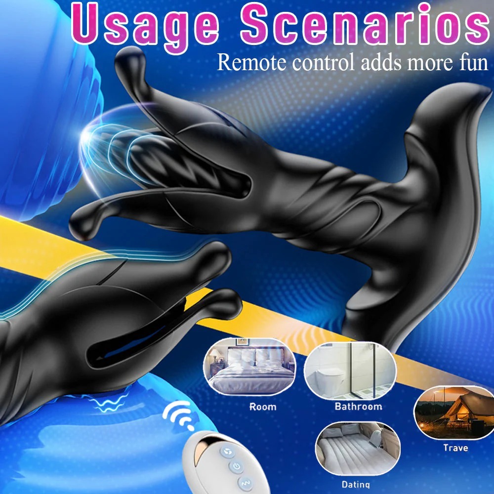 🔥Best-selling in 2025🔥9 types of tension impact tapping, pushing, and vibration anal plug prostate massager