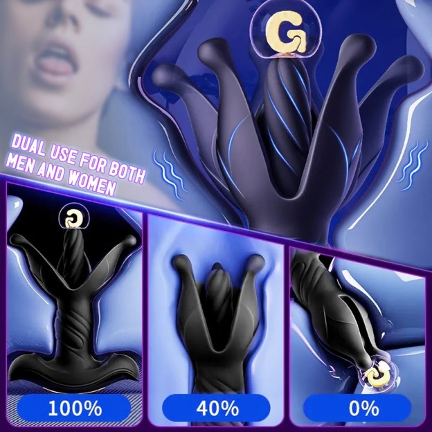 🔥Best-selling in 2025🔥9 types of tension impact tapping, pushing, and vibration anal plug prostate massager