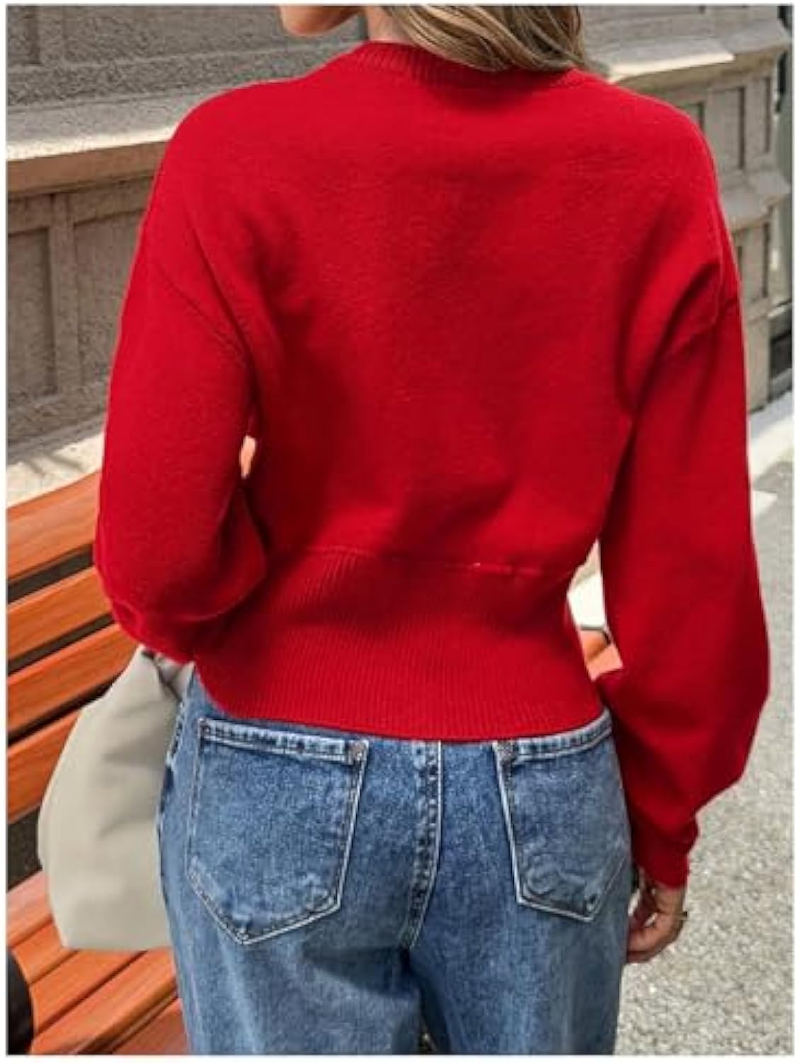 🔥Hot Sale!Faynilla  Women's Heart Cardigan Sweaters Trendy Long Sleeve Open Front Button Down Jacket Fall Clothes