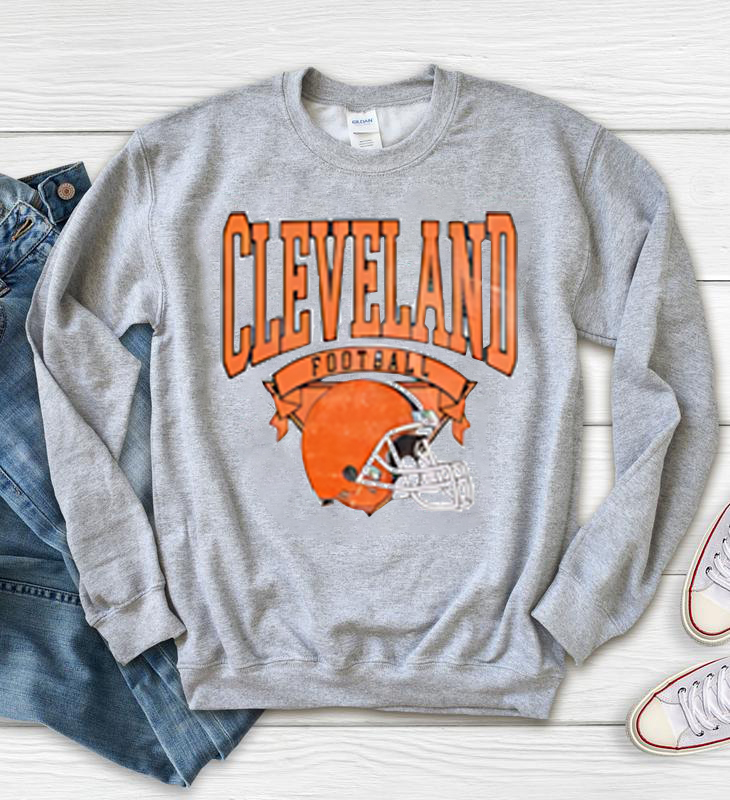 Vintage Hometown Football Graphic Sweatshirts