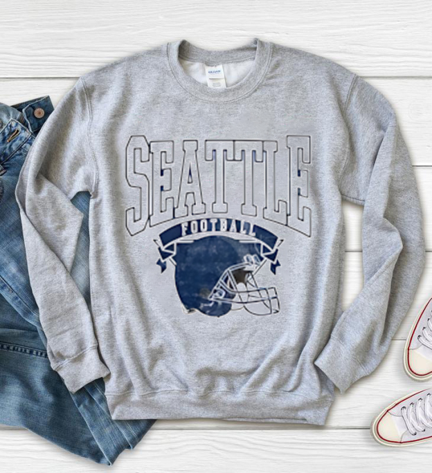 Vintage Hometown Football Graphic Sweatshirts