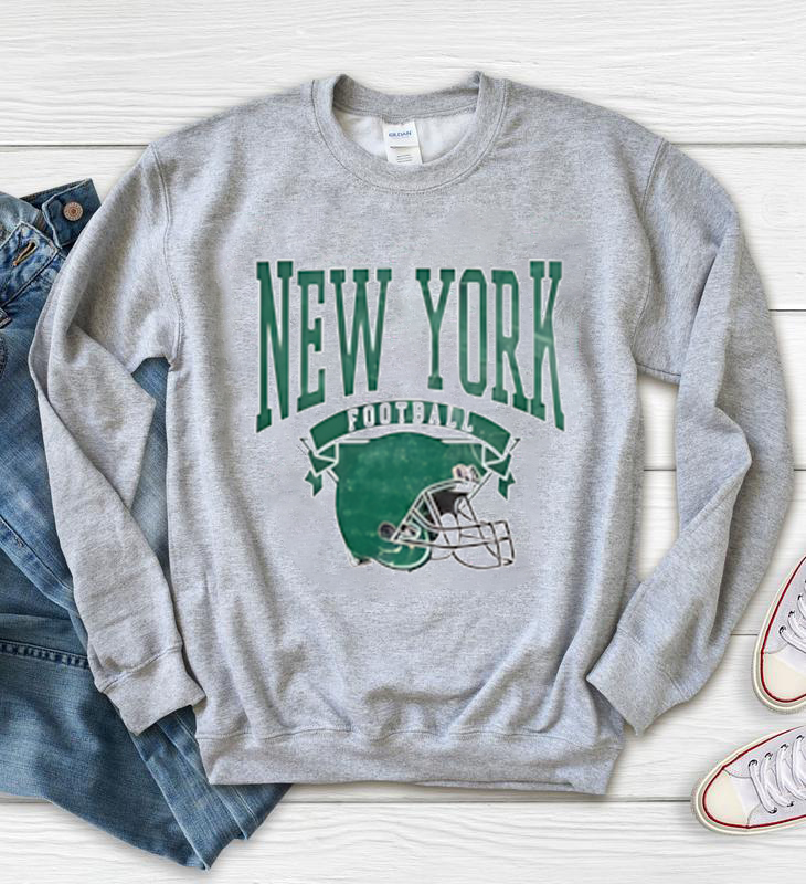 Vintage Hometown Football Graphic Sweatshirts