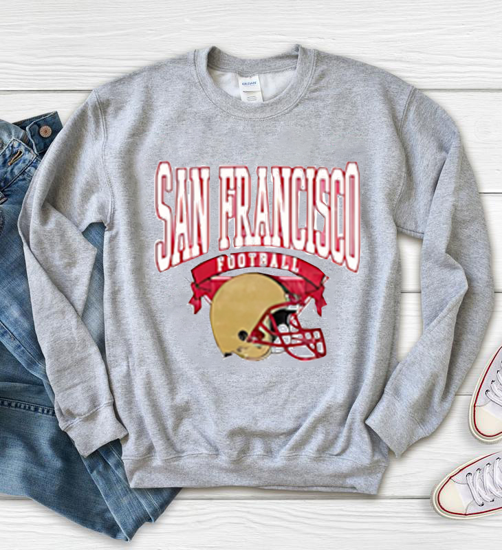 Vintage Hometown Football Graphic Sweatshirts