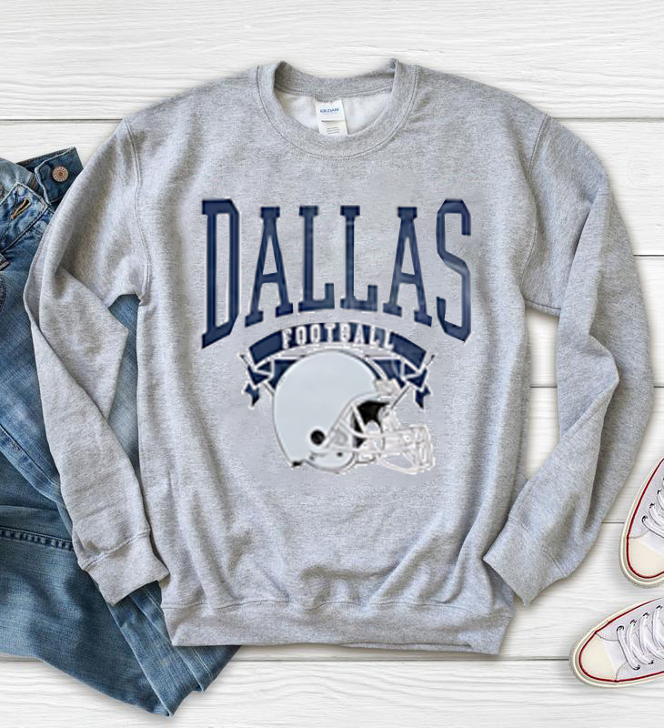 Vintage Hometown Football Graphic Sweatshirts