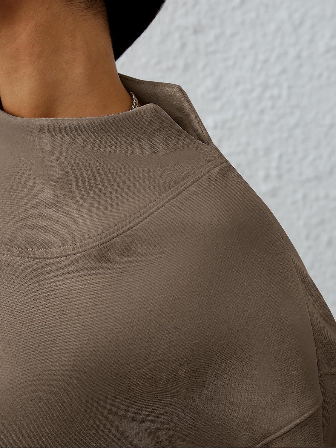 Womens Oversized Sweatshirts Turtleneck Pullover Long Sleeve Hoodies Tops（BUY 2 FREE SHIPPING)