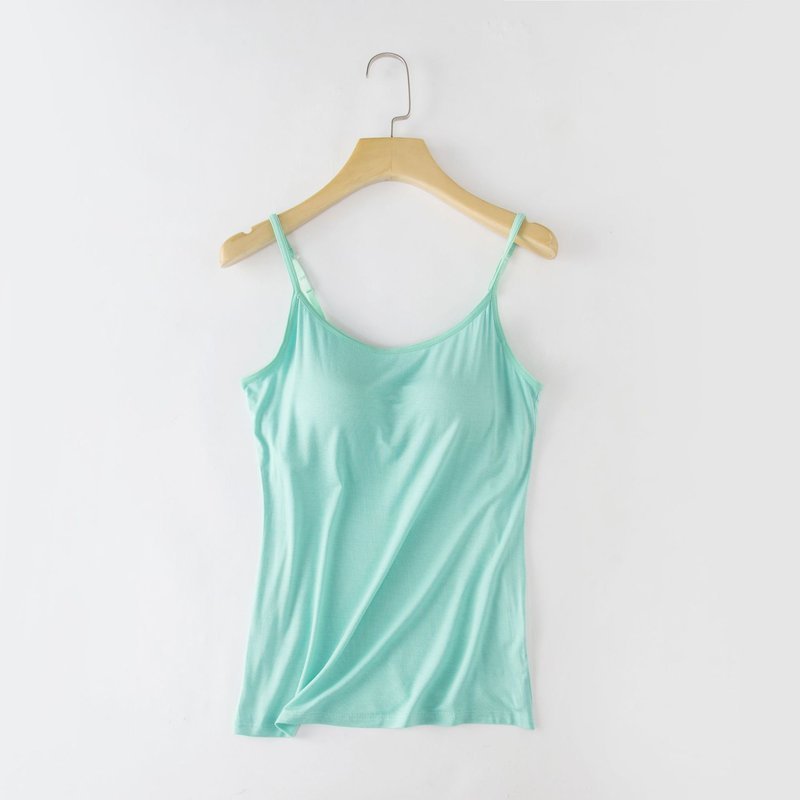 New 2025 Tank Top with Built in Bra Camisole（BUY 3 FREE SHIPPING)