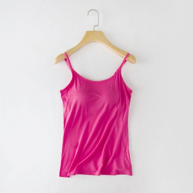 New 2025 Tank Top with Built in Bra Camisole（BUY 3 FREE SHIPPING)
