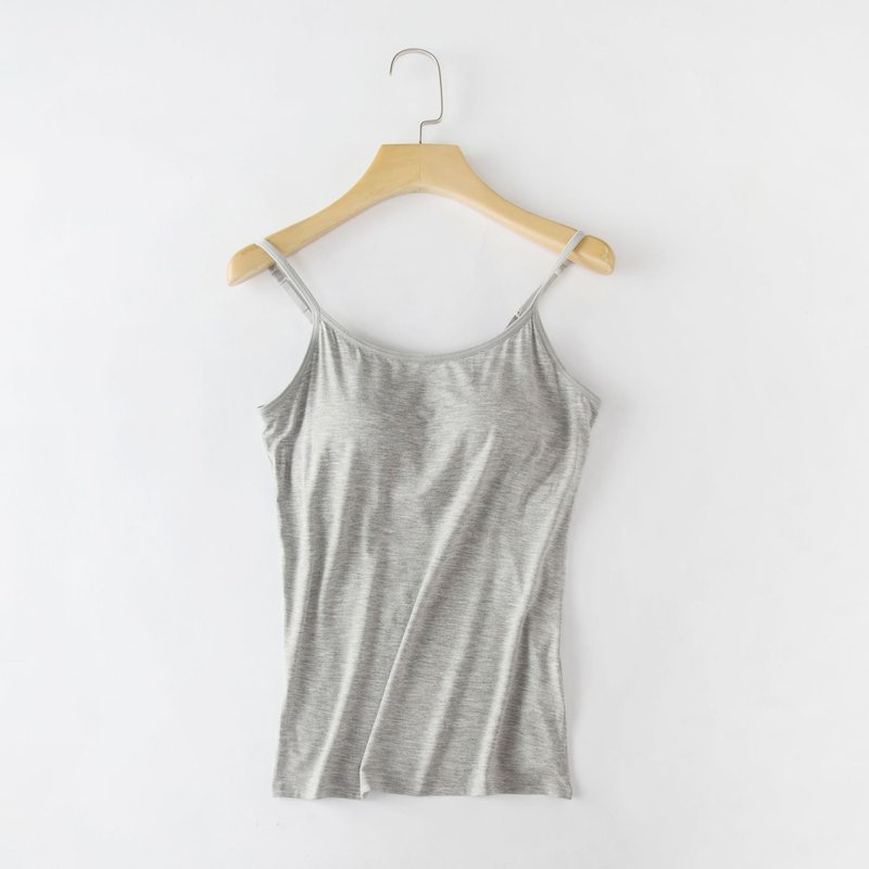 New 2025 Tank Top with Built in Bra Camisole（BUY 3 FREE SHIPPING)
