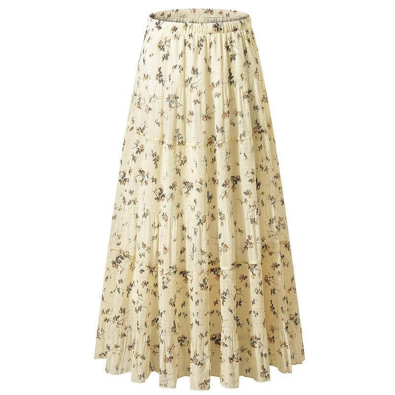 Women's chiffon stretch high waist pleated A-line skirt(BUY 2 FREE SHIPPING)
