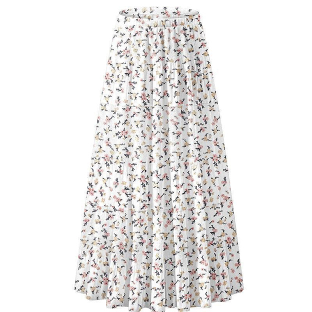 Women's chiffon stretch high waist pleated A-line skirt(BUY 2 FREE SHIPPING)