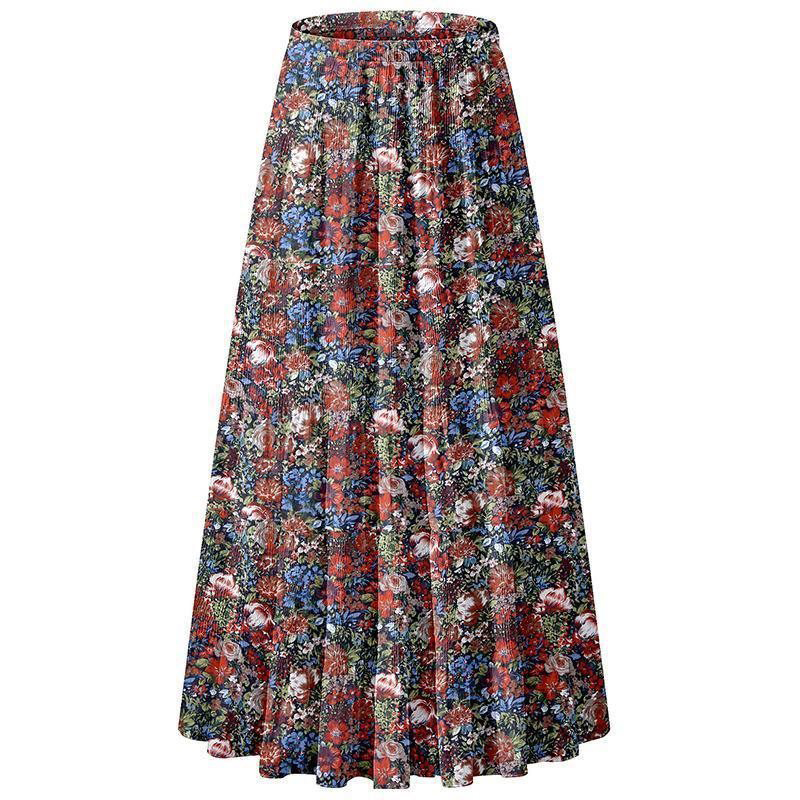Women's chiffon stretch high waist pleated A-line skirt(BUY 2 FREE SHIPPING)